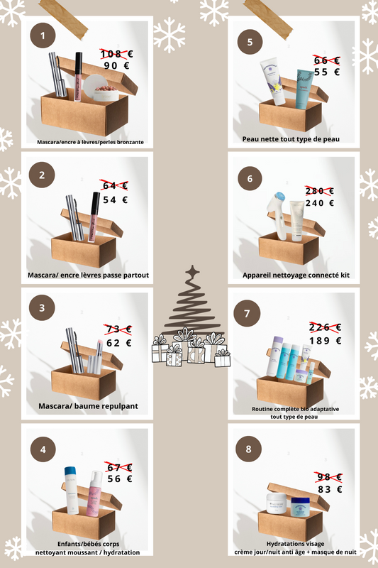 PROPOSITIONS DE COFFRETS CADEAUX SPECIAL NOEL