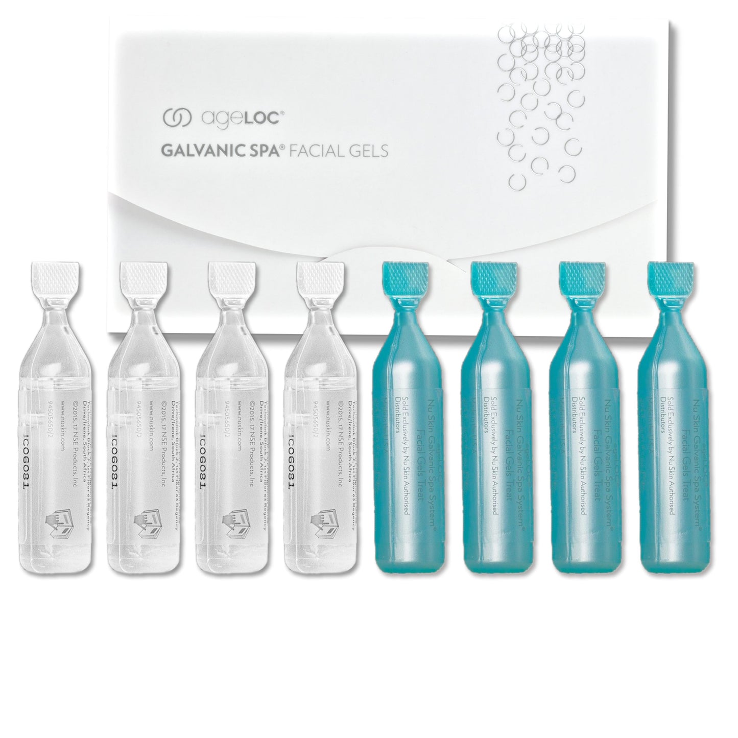 Pipettes pour appareil galvanic visage